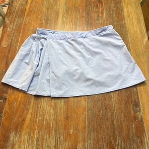 Avia Light Blue Skort Plus Size Extra Large Athletic